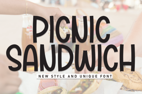 Adding Flavor to Your Layout: Why Picnic Sandwich Is a Perfect Display Font