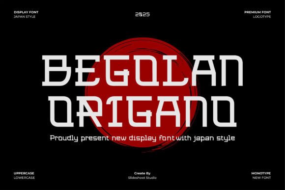 Begolan Origano: A Bold Display Typeface for Modern Editorial Design