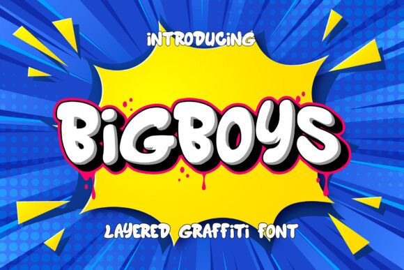 Bigboys: The Bold Display Font for Modern Editorial Design