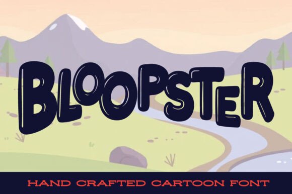 Bloopster: The Bold Display Font for Scroll-Stopping Campaigns