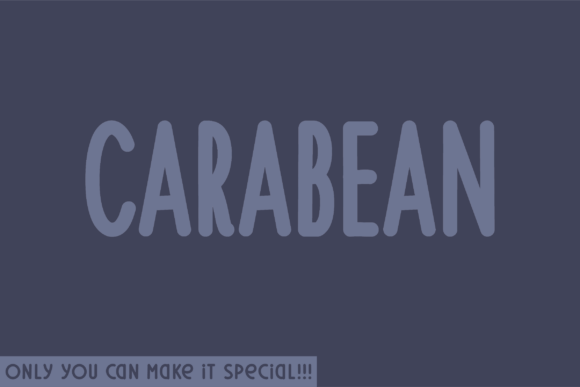 Carabean: A Bold Display Font for Vibrant Editorial Design