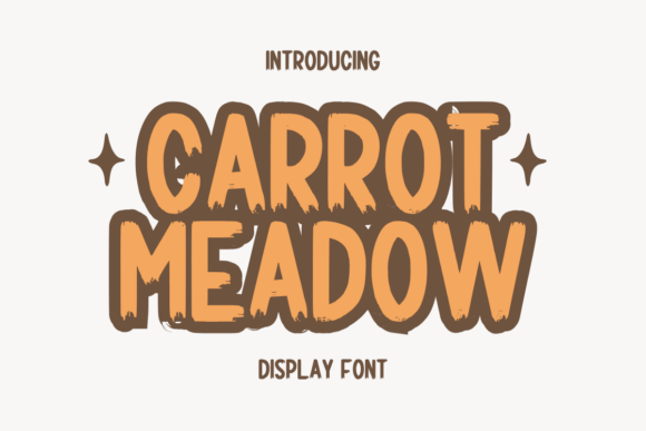 Carrot Meadow: The Playful Typeface That Transforms Small Business Branding