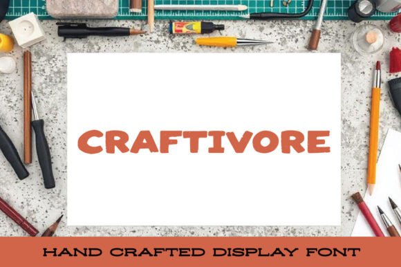 Craftivore: The Bold Typeface That Transforms Your Brand Identity