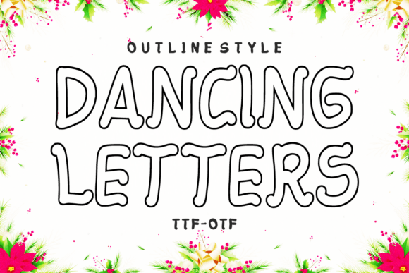 Dancing Letters: A Playful Typeface for Editorial Design