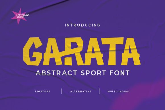 Garata: The Bold Display Font That Elevates Brand Identity