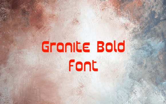Granite Bold: The Premium Display Font for Standout Brand Identity
