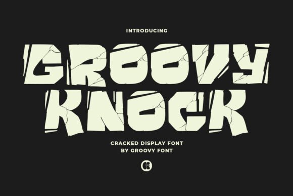 Groovy Knock: The Edgy Display Font for Handmade Brands