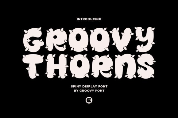Groovy Thorns: The Edgy Typeface for Bold Small Business Branding