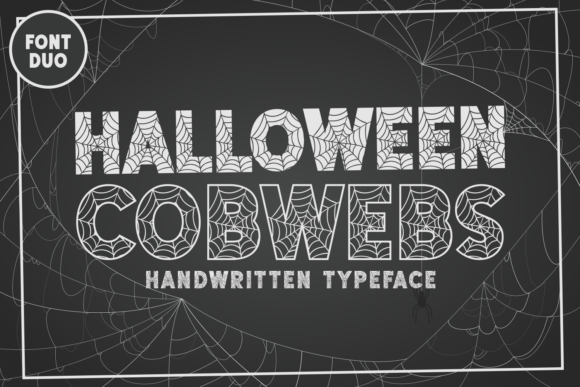 Halloween Cobwebs Demo: A Spooky Typeface for Bold Branding