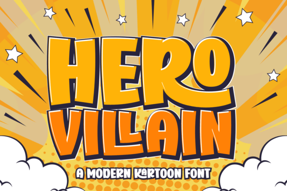 Hero Villain: The Bold Display Font for Authentic Brand Identity
