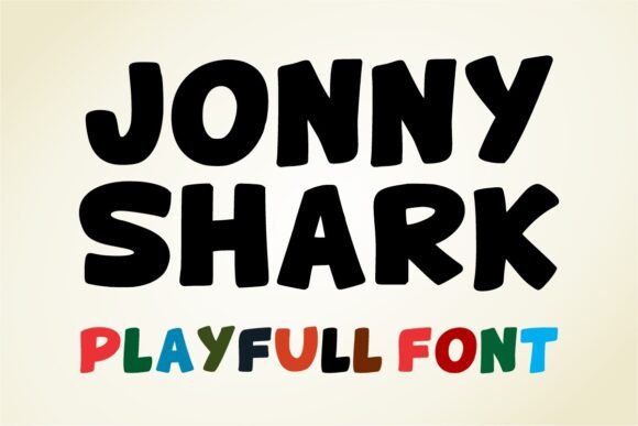 Jonny Shark: The Playful Display Font for Handmade Crafts