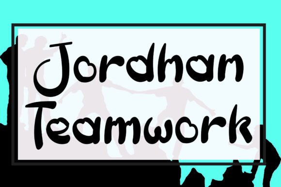 Jordhan Teamwork: A Friendly Display Font for Modern Editorial Design