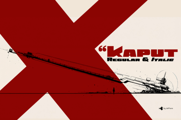 Kaput: The Bold Display Font for Handmade Labels and Signs