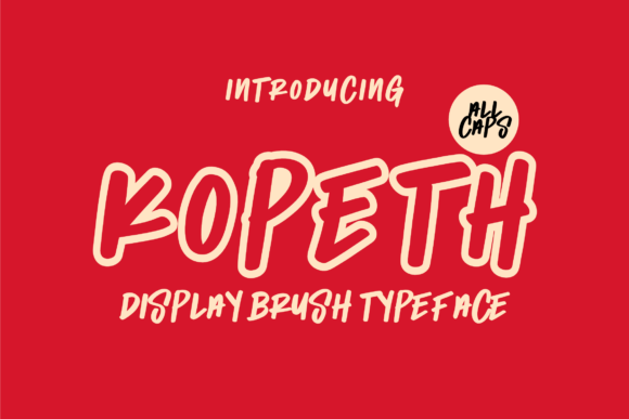 Kopeth Typeface Review: A Dynamic Display Font for Handmade Brands