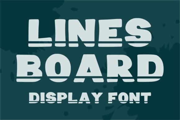 Lines Board: The Bold Typeface That Elevates Small Business Branding