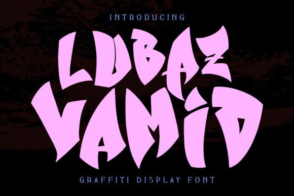 Lubaz Vamid: The Bold Typeface for Edgy Editorial Design