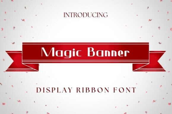 Magic Banner: The Bold Typeface for Standout Branding