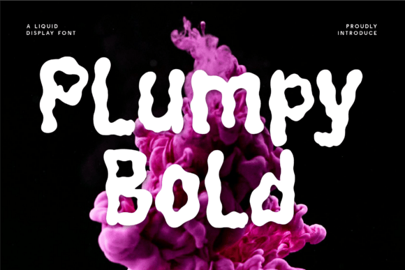 Plumpy Bold: A Fluid Display Typeface for Modern Web Design