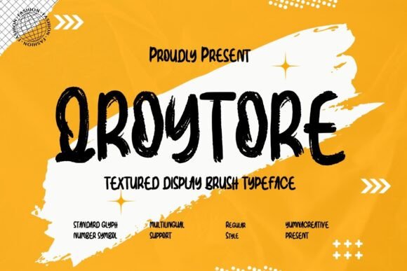 Qroytore: The Bold Display Typeface for Campaigns That Demand Attention