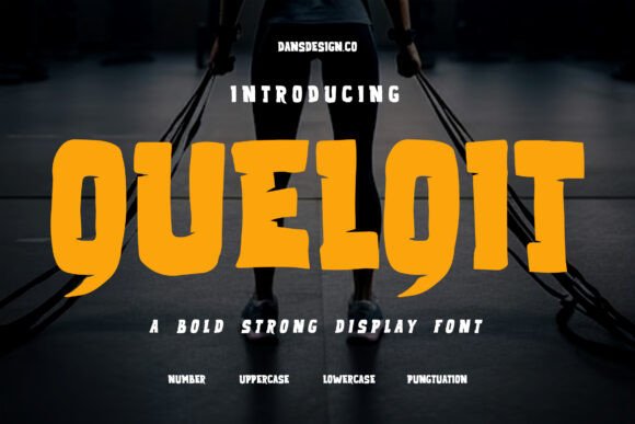 Quelqit: A Bold Display Typeface for Impactful Web Design