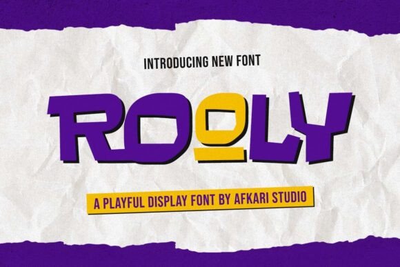 Rooly: The Cheerful Display Font for Bold Small Business Branding