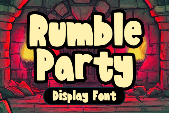 Rumble Party: The Bold Display Font That Elevates Small Business Branding
