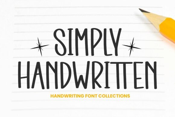 Simply Handwritten: A Vibrant Display Typeface for Modern Campaigns