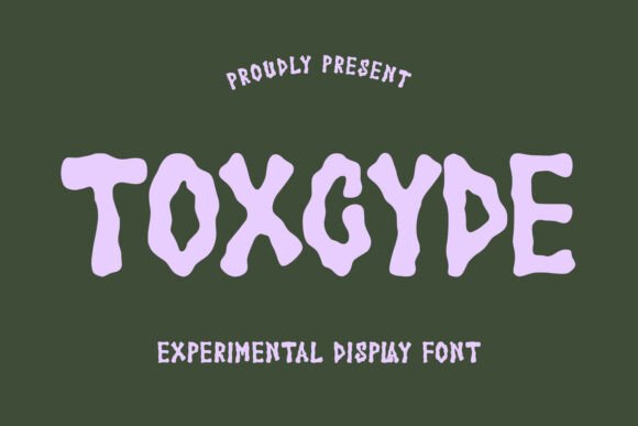 Toxcyde: An Experimental Display Font for Bold Editorial Design